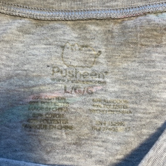 🌷3/$15🌷Pusheen The Cat All Over Print Sleeveless Tank Top - Picture 3 of 8